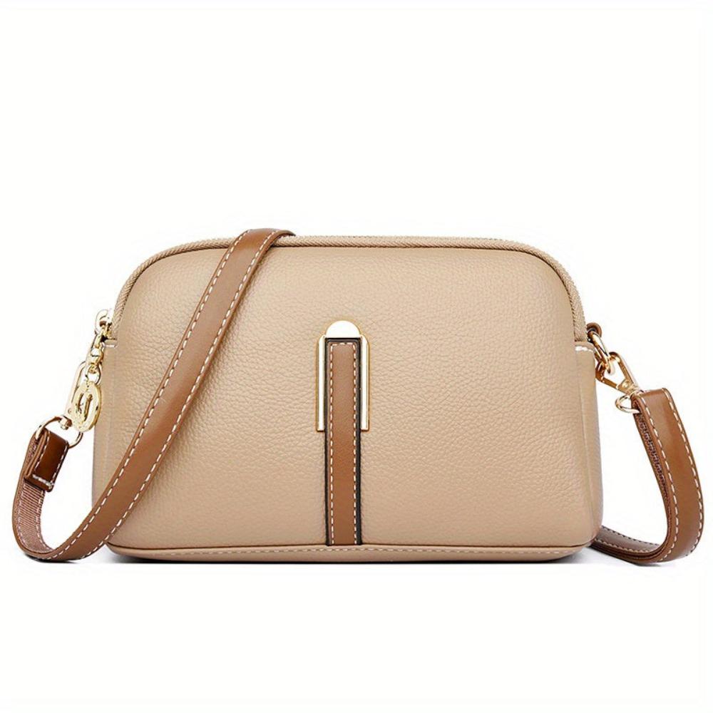 Sac bandoulière Mila Litchi en relief