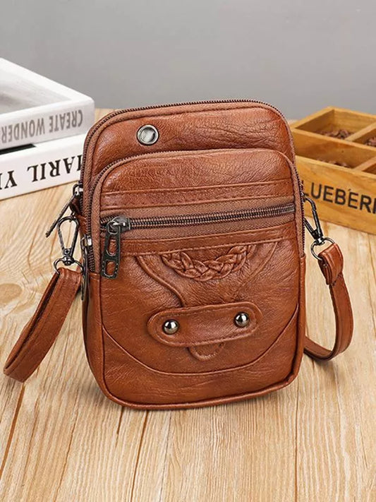 L'élégance vintage de Vellana | Sac bandoulière en cuir