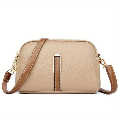 Sac bandoulière Mila Litchi en relief
